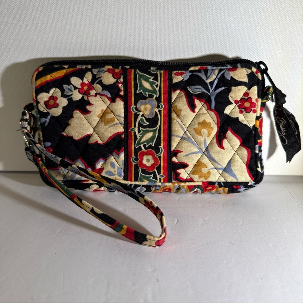 Vera Bradley Versailles Wallet or Cosmetic Bag. Pre-owned - Picture 2 of 12